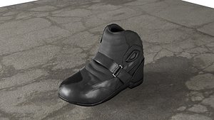 Motorcycle Boots 3D