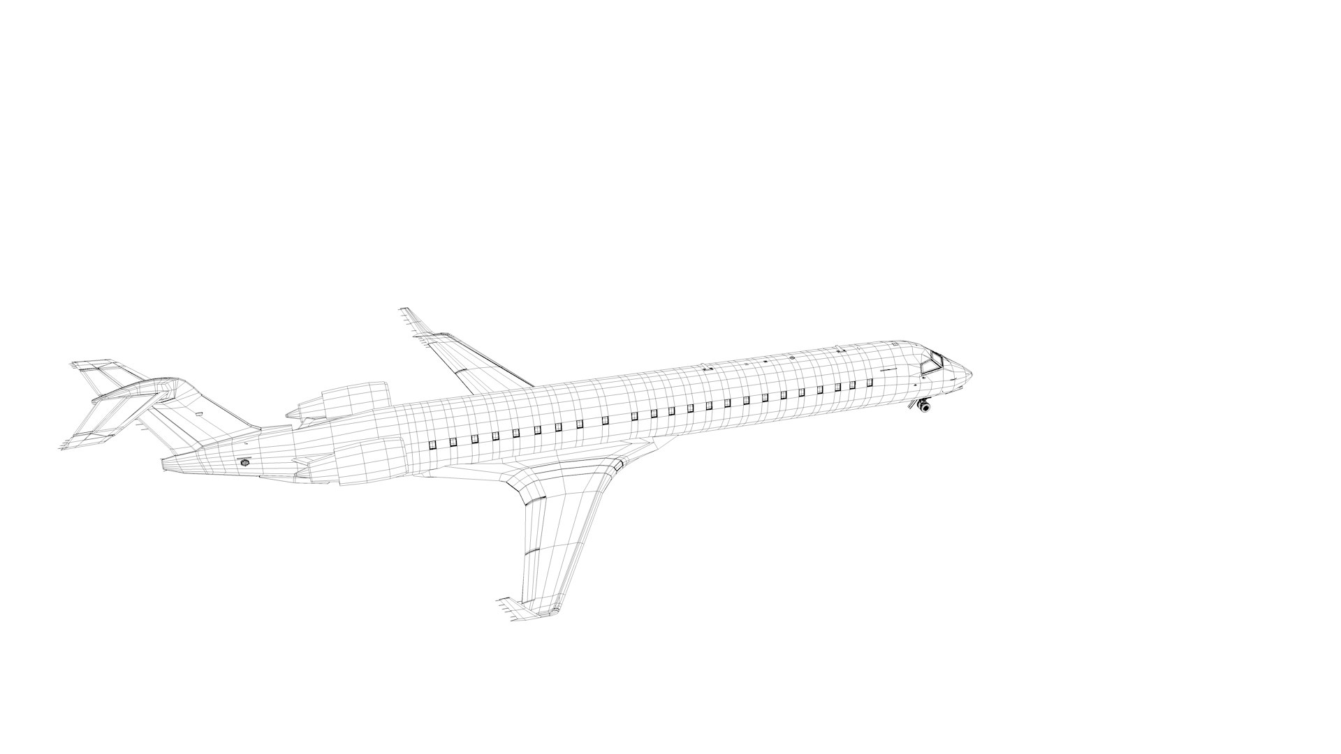 3D CemAir BOMBARDIER CRJ 900 L2051 - TurboSquid 2153340