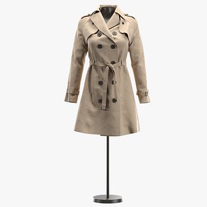 female coat 3D