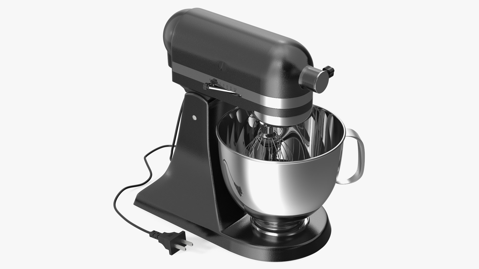 Retro Stand Mixer 3D model preview