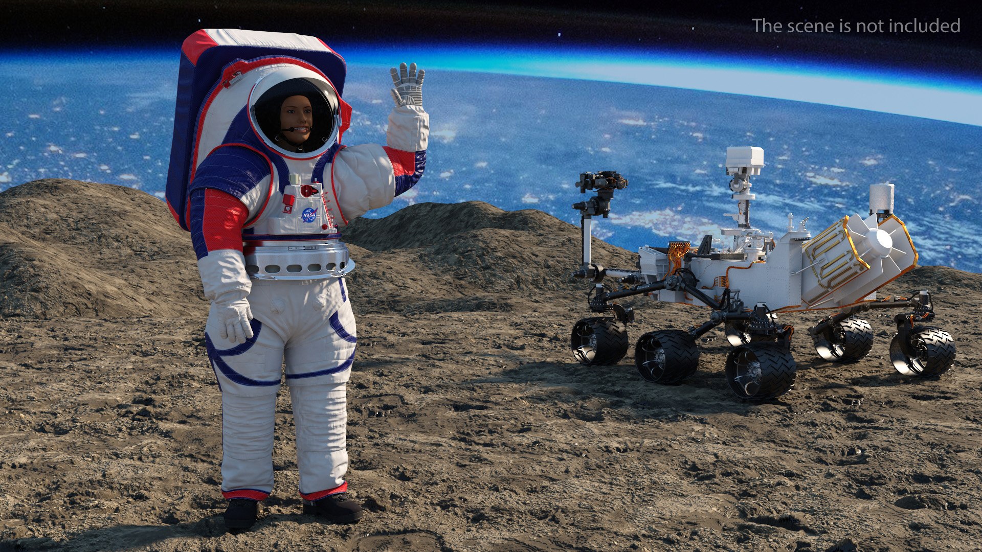 3D female astronaut spacesuit nasa model https://p.turbosquid.com/ts-thumb/bn/d2Ec8y/3vLqonoa/femaleastronautspacesuitnasaxemugreetingsposemb3dmodel002/jpg/1600472038/1920x1080/fit_q87/0e042e0ce924f114a17aacbbf4935913087a8800/femaleastronautspacesuitnasaxemugreetingsposemb3dmodel002.jpg