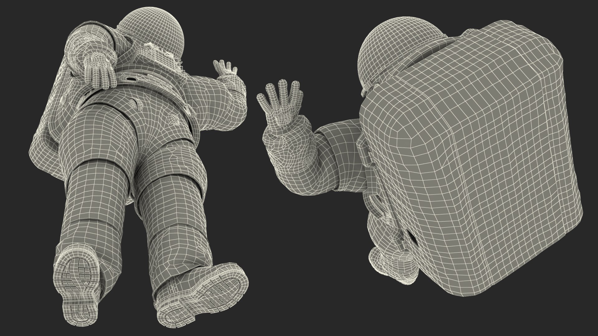3D female astronaut spacesuit nasa model https://p.turbosquid.com/ts-thumb/bn/d2Ec8y/722J9fz0/femaleastronautspacesuitnasaxemugreetingsposemb3dmodel027/jpg/1600472245/1920x1080/fit_q87/ab0002fd372cef459db36dec6af43779db0b552b/femaleastronautspacesuitnasaxemugreetingsposemb3dmodel027.jpg