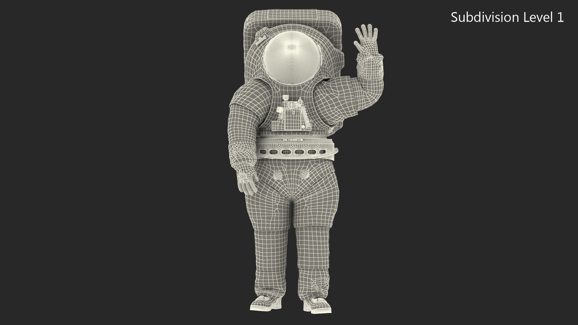 3D female astronaut spacesuit nasa model https://p.turbosquid.com/ts-thumb/bn/d2Ec8y/BFBjk4zD/femaleastronautspacesuitnasaxemugreetingsposemb3dmodel016/jpg/1600472156/1920x1080/fit_q87/9da723d9f9ceb543573381c9ad3740b7cf648c7b/femaleastronautspacesuitnasaxemugreetingsposemb3dmodel016.jpg