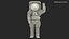 Mujer astronauta traje espacial NASA xEMU Greetings Pose