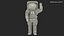 Mujer astronauta traje espacial NASA xEMU Greetings Pose