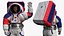 Mujer astronauta traje espacial NASA xEMU Greetings Pose
