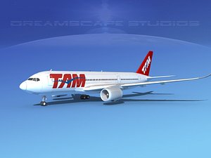 airbus a350 3d model
