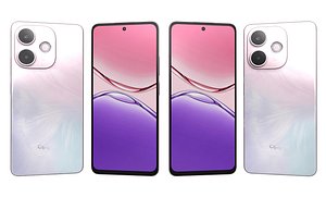 OPPO A5 Vitality Edition Agate Pink 3D