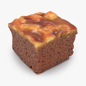 Toffee Cake 02 3D model