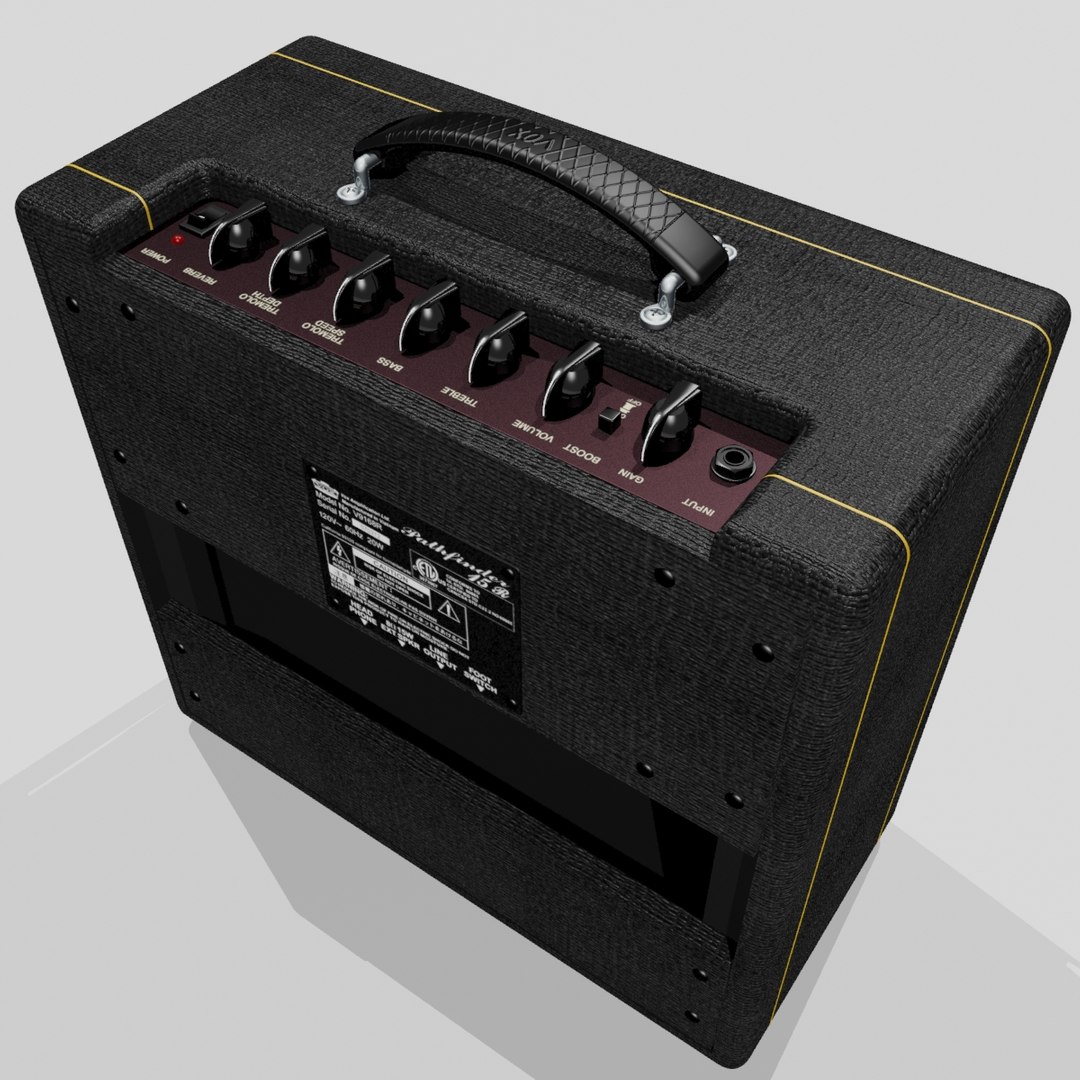 Vox Pathfinder 15r Guitar Model - TurboSquid 1221503