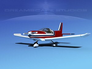 propeller zlin 242 3d model