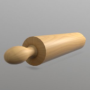 rolling pin 3D model