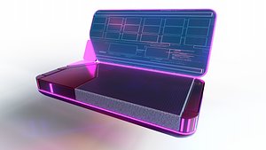 Sci-Fi table 3D model