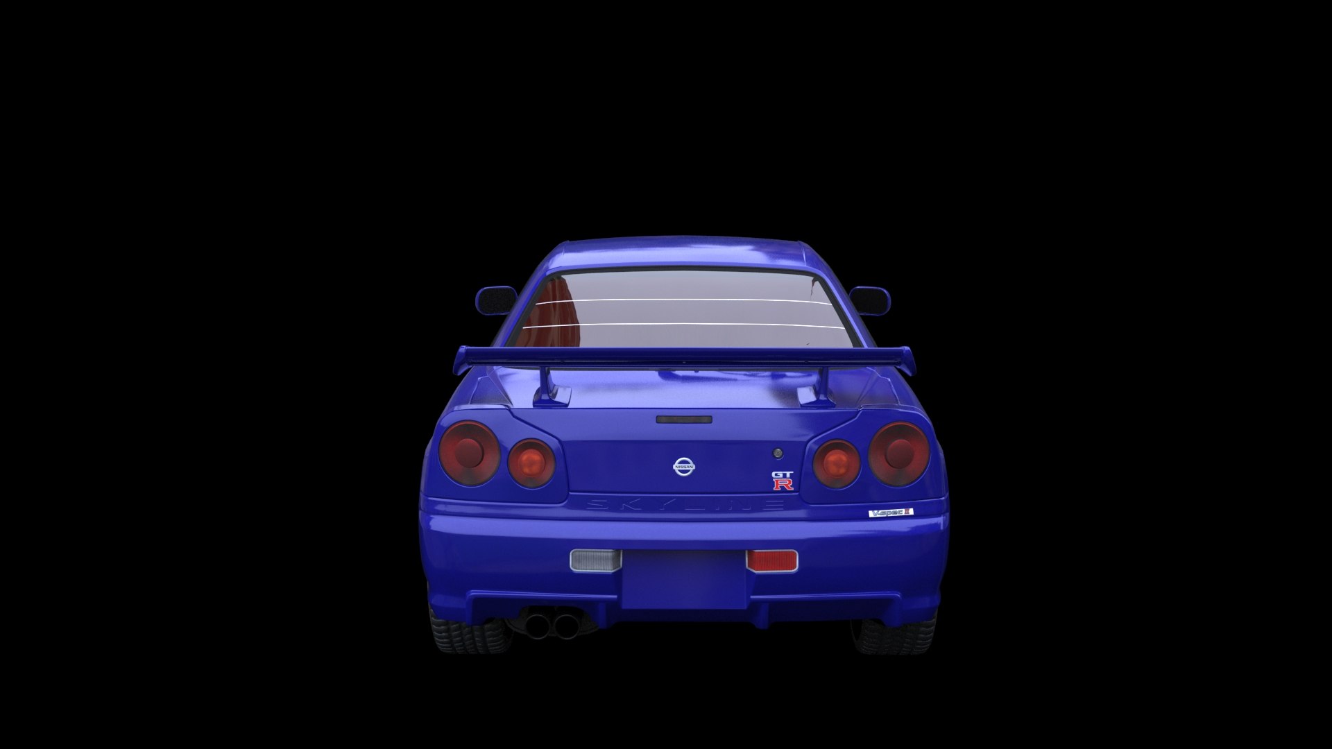 3D 2002 Nissan Skyline GT-R R34 - TurboSquid 2237378