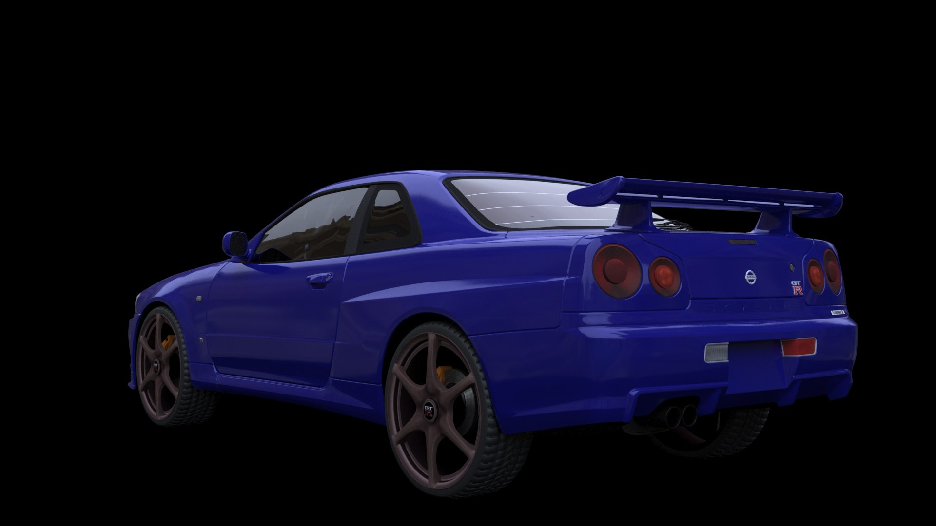 3D 2002 Nissan Skyline GT-R R34 - TurboSquid 2237378