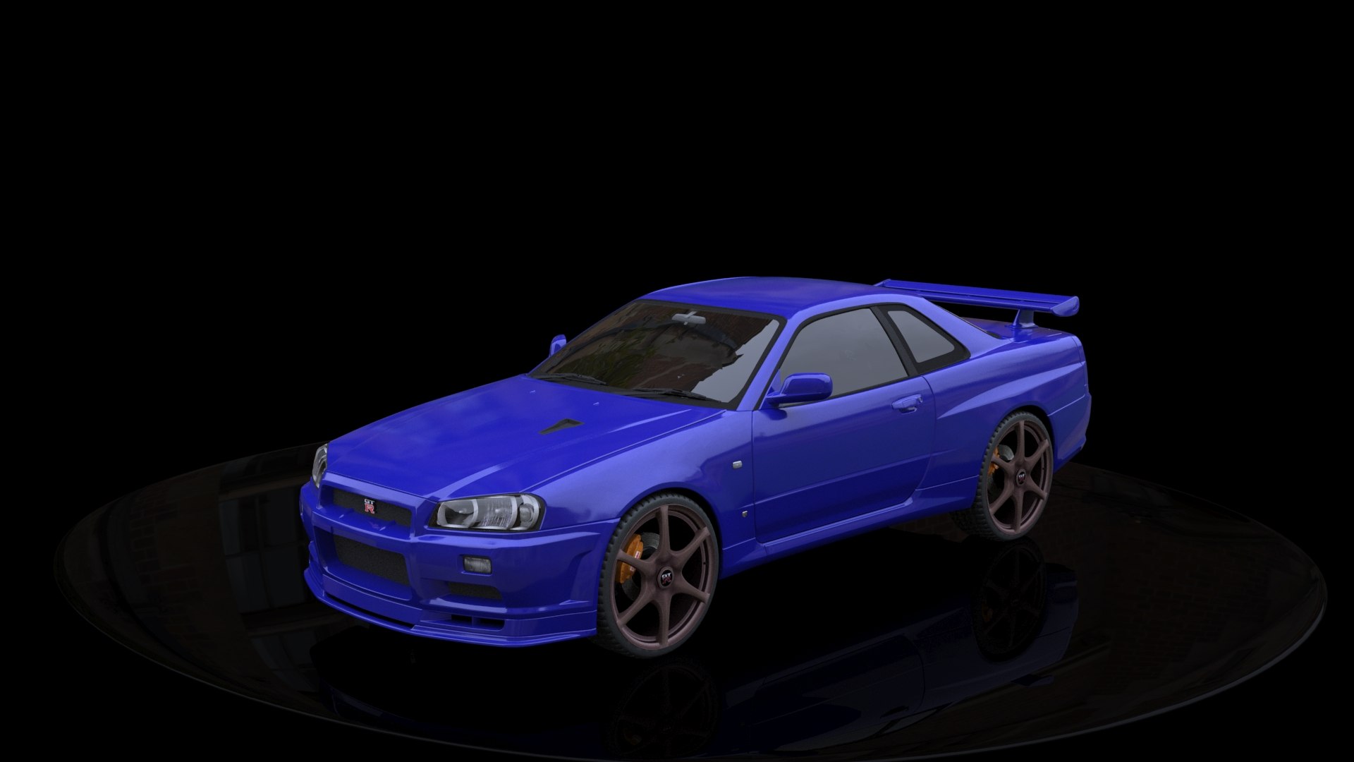 3D 2002 Nissan Skyline GT-R R34 - TurboSquid 2237378