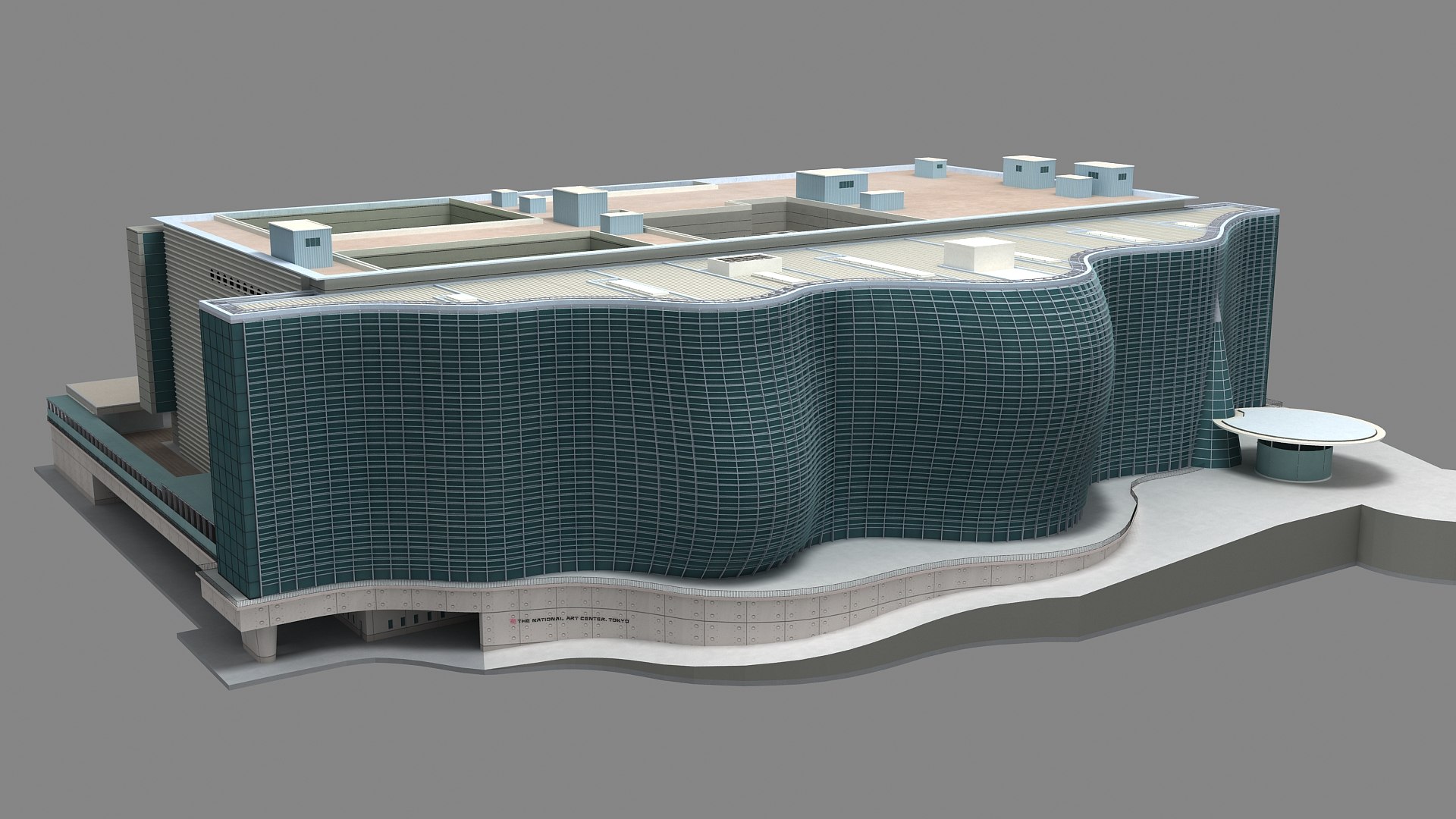 The National Art Center Tokyo 3D model https://p.turbosquid.com/ts-thumb/bo/2MAg5i/Wu/artcentertokyo_010001/jpg/1775298803/1920x1080/fit_q87/57ee29b5bdcb3500c76719336deba5abda042139/artcentertokyo_010001.jpg