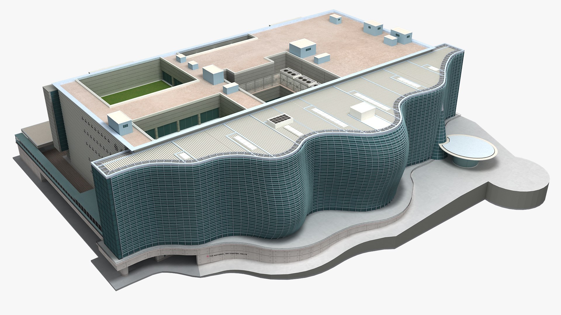 The National Art Center Tokyo 3D model https://p.turbosquid.com/ts-thumb/bo/2MAg5i/xc/sig/jpg/1775298866/1920x1080/fit_q87/bed1a6a32b4663898a6b583edcb50b0b86a8600d/sig.jpg