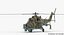 Russian Helicopter Mil Mi-24 Rigged