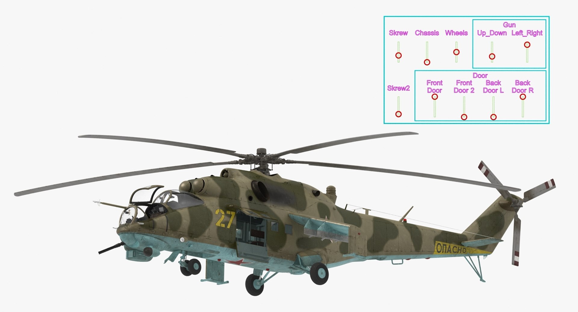 max russian helicopter mil mi-24 https://p.turbosquid.com/ts-thumb/bo/5l1dss/YoIbAsMy/russianhelicoptermilmi24riggedmb3dmodel028/jpg/1480486792/1920x1080/fit_q87/b9c673180c282ef63e204ab50559eb36ff2a5a07/russianhelicoptermilmi24riggedmb3dmodel028.jpg