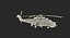 Russian Helicopter Mil Mi-24 Rigged