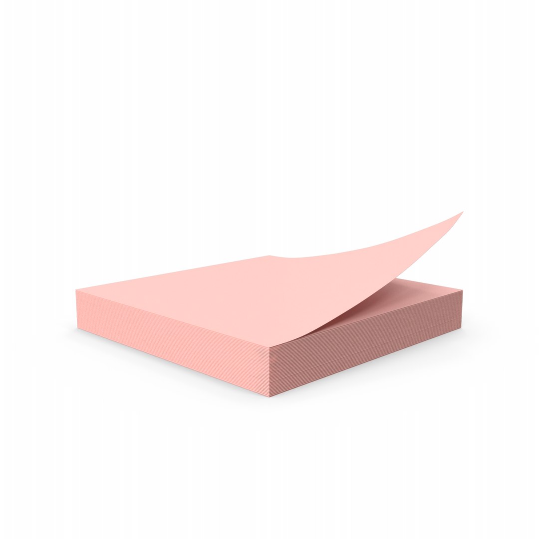 3D Office Supplies model https://p.turbosquid.com/ts-thumb/bo/6Zvhka/e6/stickynotespink.h11.2k/png/1641837094/1920x1080/fit_q87/1e00d6bacbc69755970822d022ac0b7d1dbdf45d/stickynotespink.h11.2k.jpg