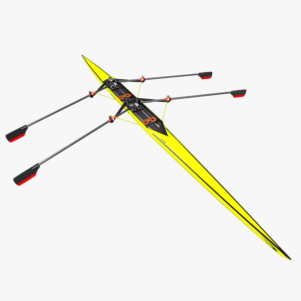 double rowing sculls 3d c4d
