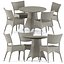 Amari Side chair and Amari Fully Woven table