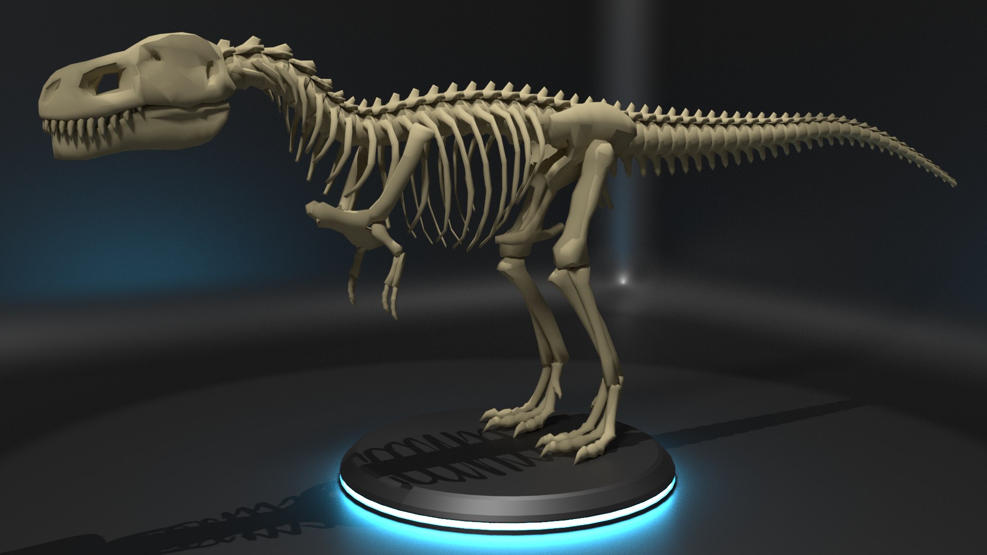 Tyrannosaurus Skeleton - Model - TurboSquid 1164709