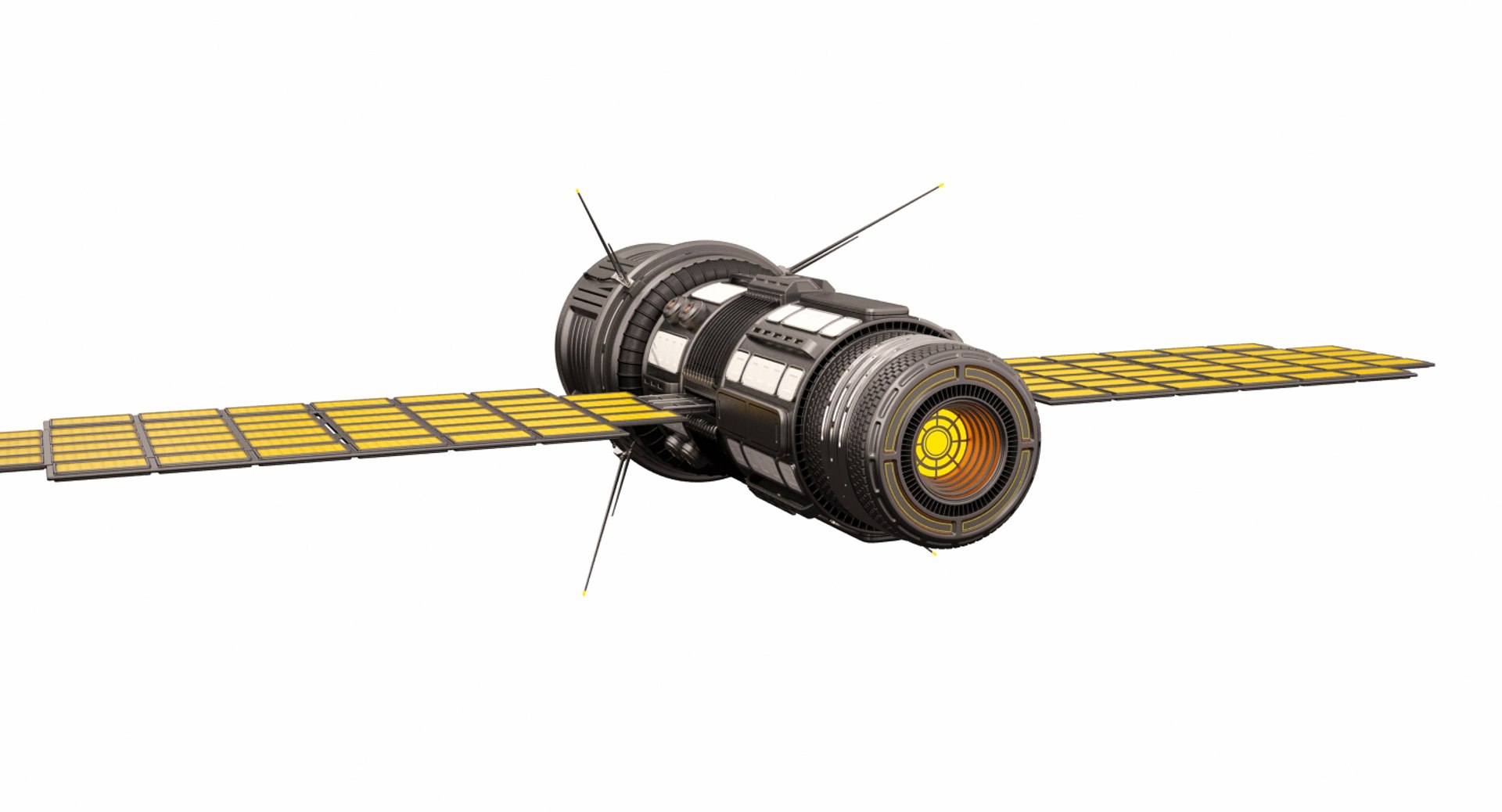 3D model sci fi satellite 03 - TurboSquid 1174741