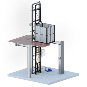 3D model Lift ALABUGA-FIBER T31 V2