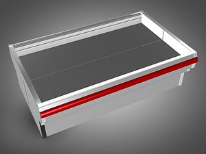 3d coffin cooler model