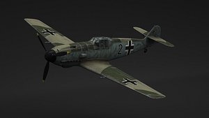 Messerschmitt BF109 3D model