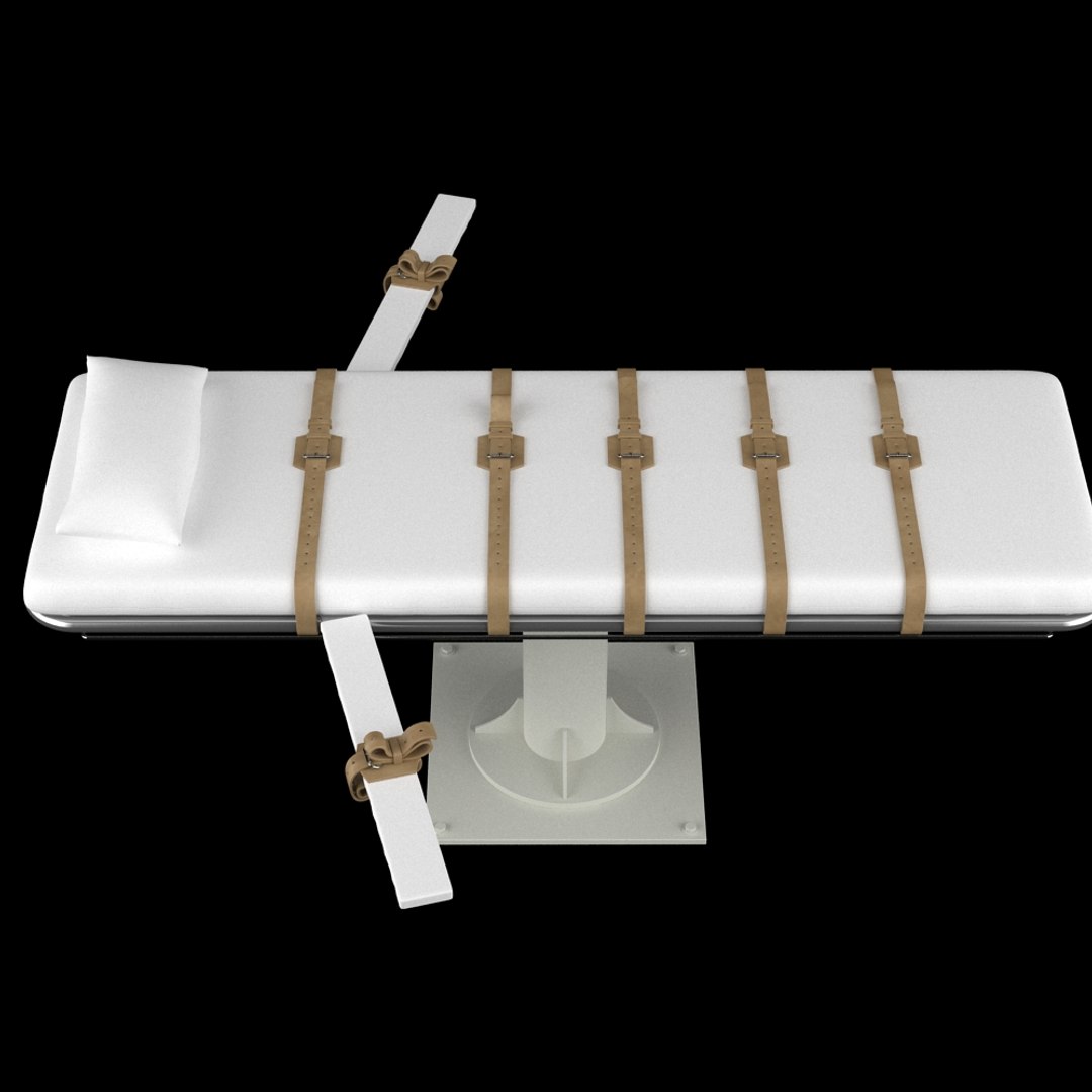 3d Lethal Injection Bed Model