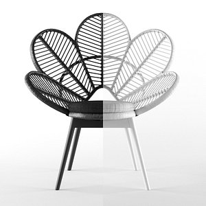 The Family Love Tree Love Chair black-white