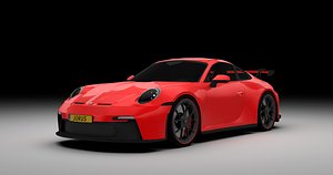 Porsche 911 GT3 3D model