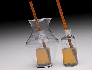 3d model essence oil aroma vase