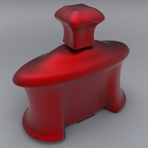 3d parfume bottle