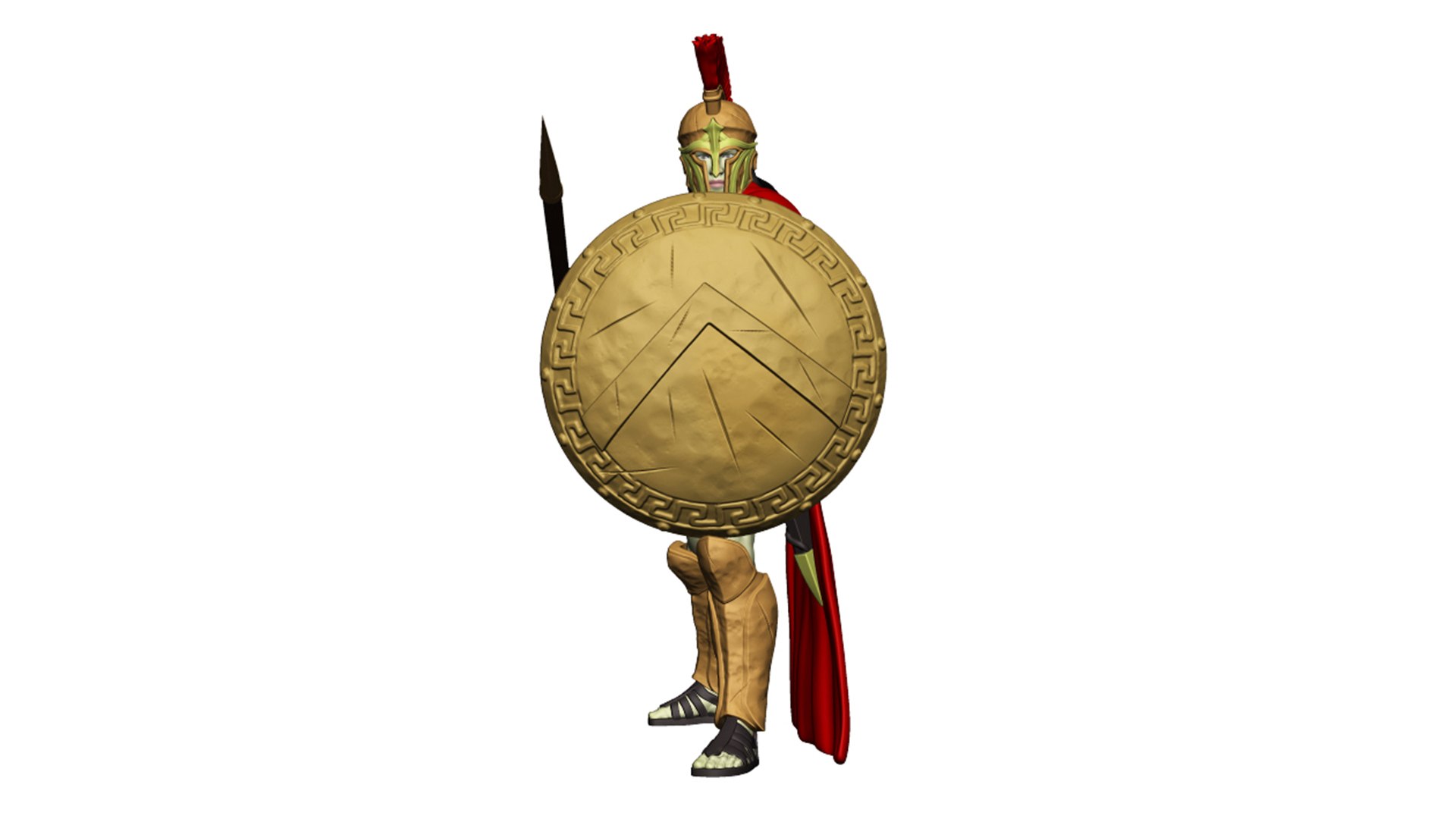 Spartan 4 Third Set Heavy Spartan Army 3D Model - TurboSquid 2312803