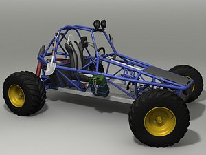 3d max buggy details car