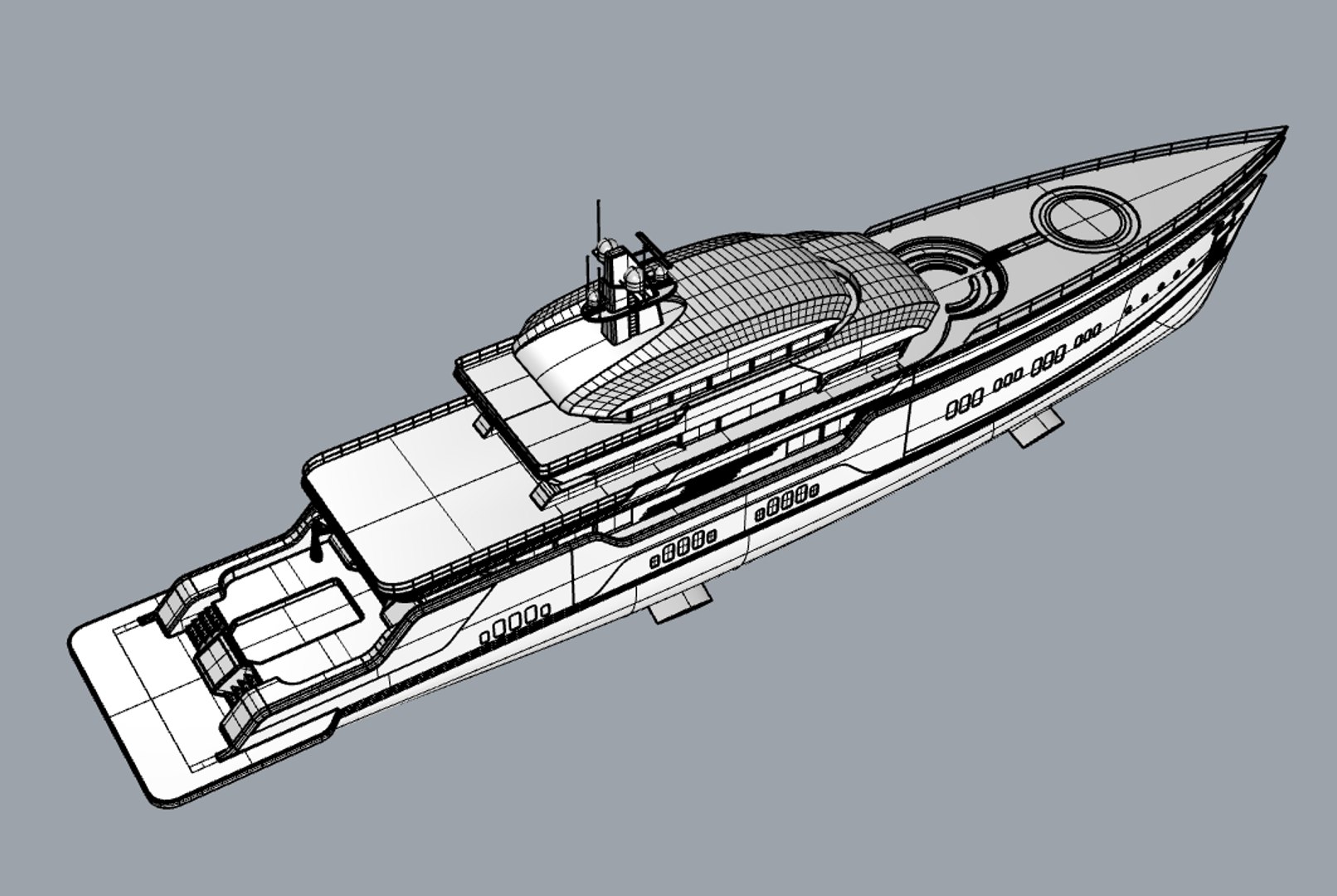 Explorer Superyacht 3D Model - TurboSquid 2219175