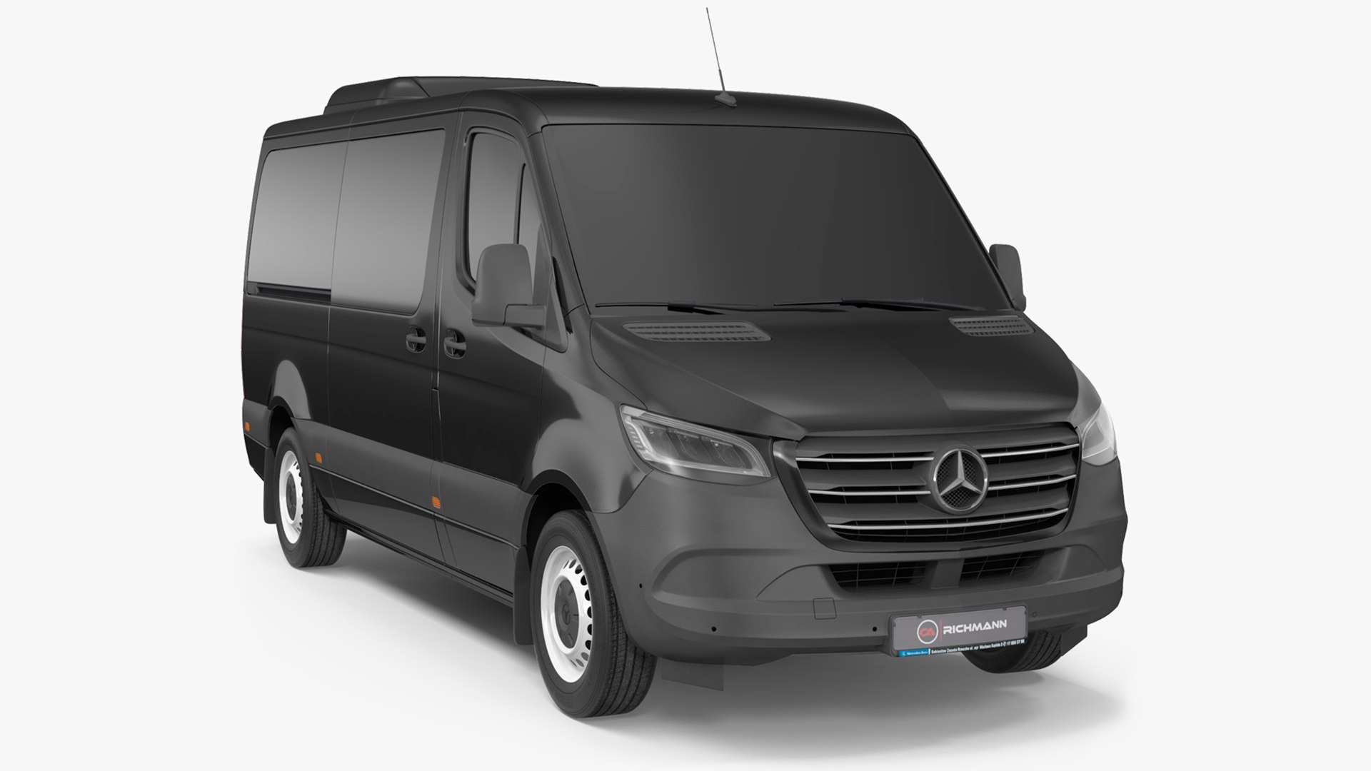 Mercedes Sprinter Tourer 319 Exterior Only 3D model preview