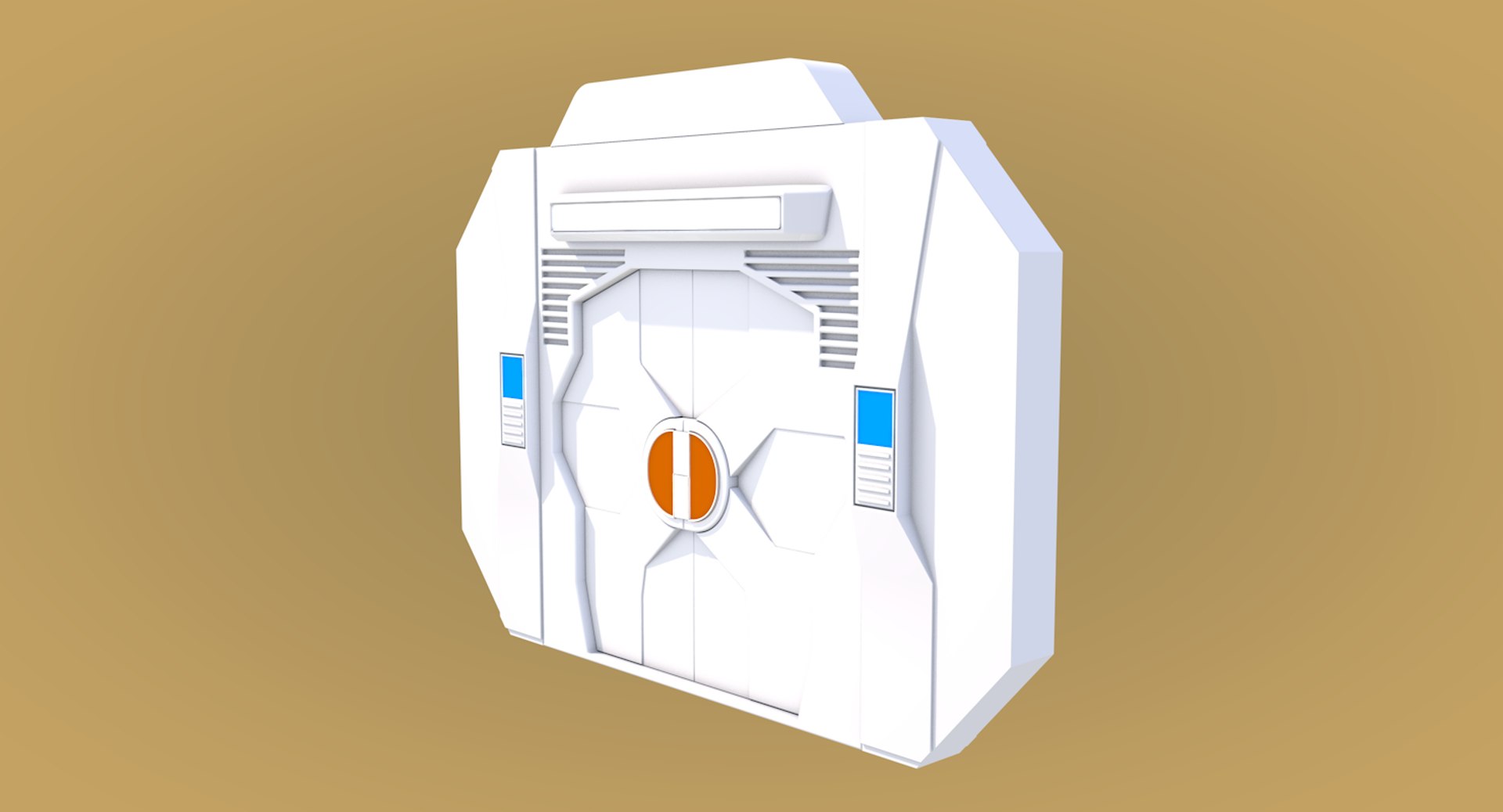 Sci Fi Corridor 3D Model - TurboSquid 1816011