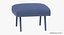 contemporary ottoman 3D