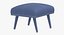 contemporary ottoman 3D