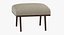 contemporary ottoman 3D