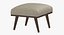 contemporary ottoman 3D