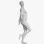 3D model Female mannequin pose 5 PBR