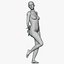 3D model Female mannequin pose 5 PBR