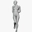 3D model Female mannequin pose 5 PBR